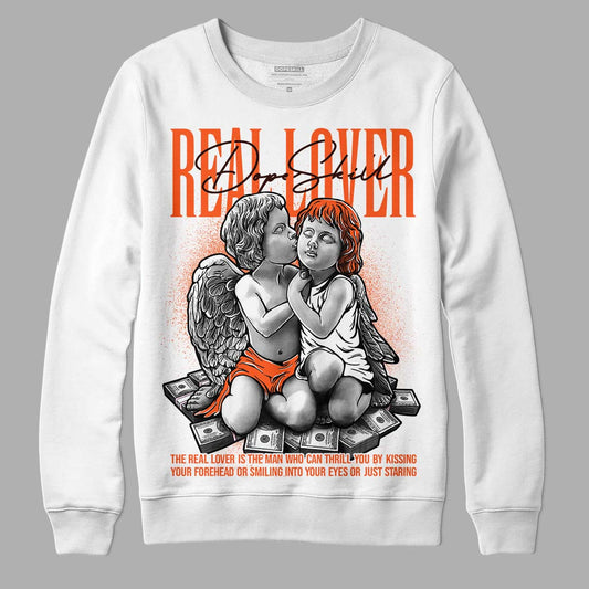 Starfish 1s DopeSkill Sweatshirt Real Lover Graphic - White