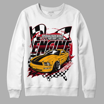 Cardinal 7s DopeSkill Sweatshirt ENGINE Tshirt Graphic - White 