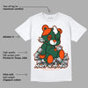 Dunk Low Team Dark Green Orange DopeSkill T-Shirt MOMM Bear Graphic