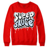 Cherry 11s DopeSkill Varsity Red Sweatshirt Super Sauce Graphic - Red