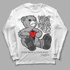 Stealth 12s DopeSkill Long Sleeve T-Shirt Love Kills Graphic - White 