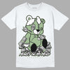 Seafoam 4s DopeSkill T-Shirt MOMM Bear Graphic - White 