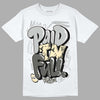 Jordan 4 Retro SE Craft Photon Dust DopeSkill T-Shirt New Paid In Full Graphic Streetwear - White 