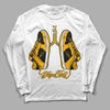 Goldenrod Dunk DopeSkill Long Sleeve T-Shirt Breathe Graphic - White 