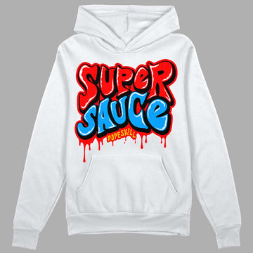 Fruity Pebbles Dunks DopeSkill Hoodie Sweatshirt Super Sauce Graphic - White