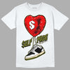 Travis Scott x Jordan 1 Low OG “Olive” DopeSkill T-Shirt Self Made Graphic Streetwear - White