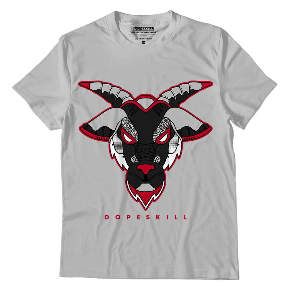 Jordan 9 Particle Grey DopeSkill Particle Grey T-shirt Sneaker Goat Graphic