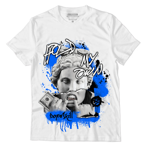 Yz 350 Boost V2 Dazzling Blue DopeSkill T-Shirt Hold My Own Graphic - White 