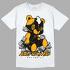 Black Taxi 12s DopeSkill T-Shirt MOMM Bear Graphic - White 