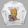 Brotherhood 1s High OG DopeSkill Long Sleeve T-Shirt Money Talks Graphic - White