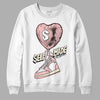 Jordan 1 High OG WMNS Washed Pink DopeSkill Sweatshirt Self Made Graphic Streetwear - White