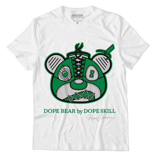 AJ 3 Pine Green DopeSkill T-Shirt Sneaker Bear Head Graphic