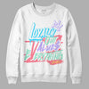 Candy Easter Dunk Low DopeSkill Sweatshirt LOVE Graphic - White 