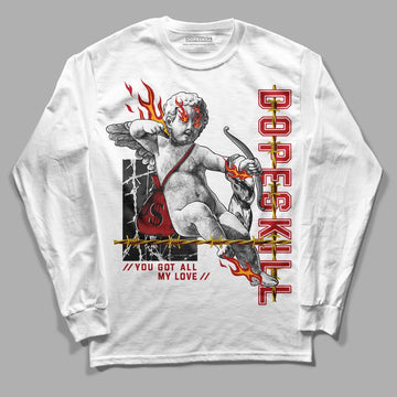 Cardinal 7s DopeSkill Long Sleeve T-Shirt You Got All My Love Graphic - White