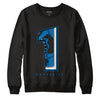 AJ 1 Dark Marina Blue DopeSkill Sweatshirt No.1 Graphic