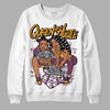 Brotherhood 1s High OG DopeSkill Sweatshirt Queen Of Hustle Graphic - White 