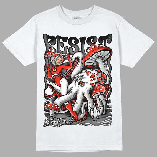 Black Canvas 4s DopeSkill T-Shirt Resist Graphic - White 