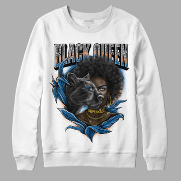 Jordan 3 Retro Wizards DopeSkill Sweatshirt New Black Queen Graphic Streetwear - White