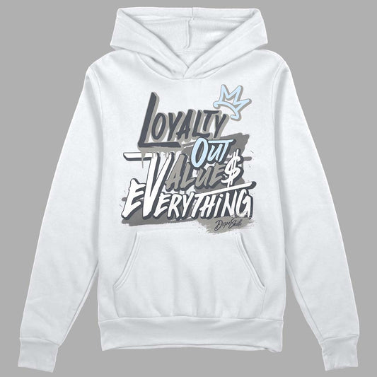 Jordan 6 Retro Cool Grey DopeSkill Sweatshirt LOVE Graphic Streetwear - White 