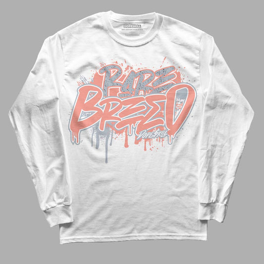 DJ Khaled x Jordan 5 Retro ‘Crimson Bliss’ DopeSkill Long Sleeve T-Shirt Rare Breed Graphic Streetwear - White 