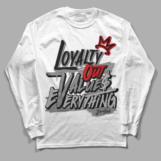 Jordan 5 Retro P51 Camo DopeSkill Long Sleeve T-Shirt LOVE Graphic Streetwear - White 