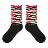 Abstract Tiger Sublimated Socks Match Jordan 1 Heritage