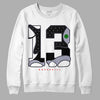 Jordan 13 Retro 'Black Flint' DopeSkill Sweatshirt No.13 Graphic Streetwear - White