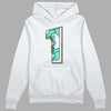 New Emerald 1s  DopeSkill Hoodie Sweatshirt No.1 Graphic - White 