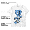 AJ 6 University Blue DopeSkill T-Shirt Self Made Graphic