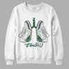 Jordan 3 WMNS “Lucky Green” DopeSkill Sweatshirt Breathe Graphic Streetwear - White