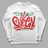 Black History Collection DopeSkill Long Sleeve T-Shirt Queen Graphic - White 