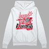 Lost & Found 1s  DopeSkill Hoodie Sweatshirt LOVE Graphic - White 