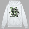 Jordan 4 Retro “Seafoam” DopeSkill Hoodie Sweatshirt Talk Is Chip Graphic Streetwear  - White 