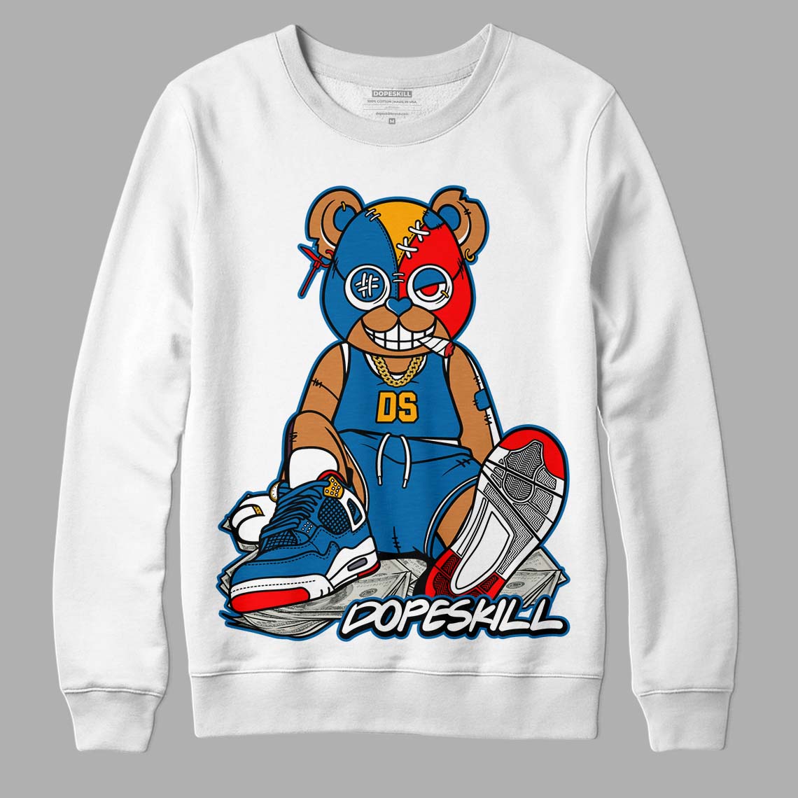 Messy Room 4S DopeSkill Sweatshirt Greatest Graphic - White