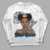 Jordan 3 Retro Wizards DopeSkill Long Sleeve T-Shirt Black Queen Graphic Streetwear - White