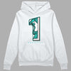 Green Snakeskin Dunk Low DopeSkill Hoodie Sweatshirt No.1 Graphic - White