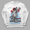 Travis Scott x Jordan 4 Retro 'Cactus Jack' DopeSkill Long Sleeve T-Shirt Juneteenth Graphic Streetwear - White 