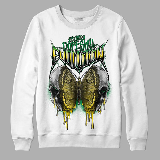 Dunk Low Reverse Brazil DopeSkill Sweatshirt DopeSkill Evolution Graphic - White