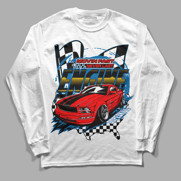 Messy Room 4S DopeSkill Long Sleeve T-Shirt ENGINE Tshirt Graphic - White