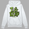 Dunk Low 'Chlorophyll' DopeSkill Hoodie Sweatshirt Talk Is Chip Graphic - White