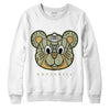 Jordan 5 Jade Horizon DopeSkill Sweatshirt SNK Bear Graphicv - White 