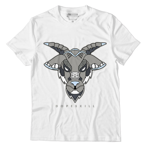 Jordan 11 Cool Grey DopeSkill T-Shirt Sneaker Goat Graphic, hiphop tees, grey graphic tees, sneakers match shirt - White