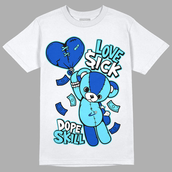 SB Dunk Argon DopeSkill T-Shirt Love Sick Graphic - White 