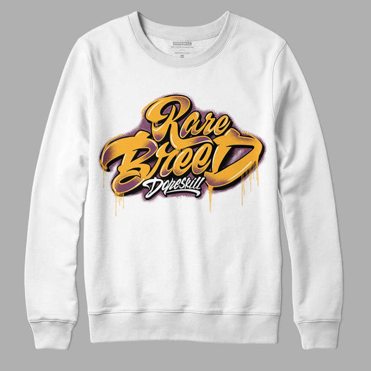 Brotherhood 1s High OG DopeSkill Sweatshirt Rare Breed Type Graphic - White