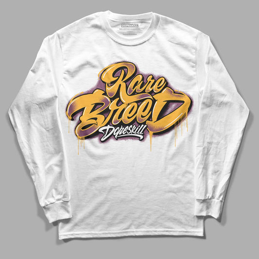 Brotherhood 1s High OG DopeSkill Long Sleeve T-Shirt Rare Breed Type Graphic - White