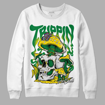 Dunk Low Reverse Brazil DopeSkill Sweatshirt Trippin Graphic - White