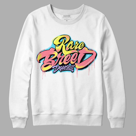 Candy Easter Dunk Low DopeSkill Sweatshirt Rare Breed Type Graphic - White