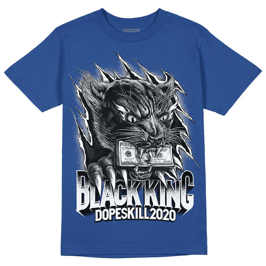 Brave Blue 13s DopeSkill Navy T-shirt Black King Graphic