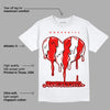 Cherry 11s DopeSkill T-Shirt Juneteenth Heart Graphic