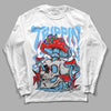 Travis Scott x Jordan 4 Retro 'Cactus Jack' DopeSkill Long Sleeve T-Shirt Trippin Graphic Streetwear - White 